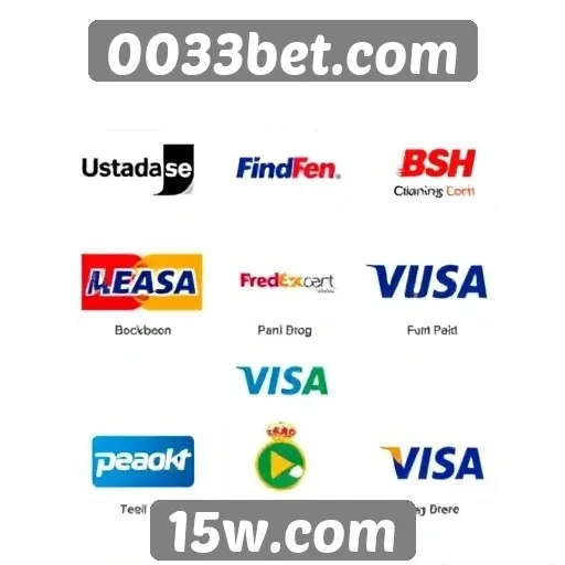 Métodos de pagamento disponíveis no 0033bet.com