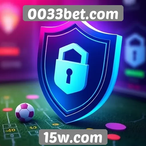 Recursos de segurança no site 0033bet.com